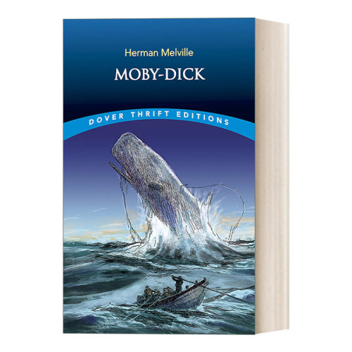 白鲸 英文原版 Moby-Dick Dover Thrift Editions 英文版 进口英语原版书籍