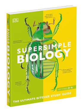 华研原版 生物学 科普读物 英文原版 Supersimple Biology 动植物 DK 英文版进口原版英语书籍