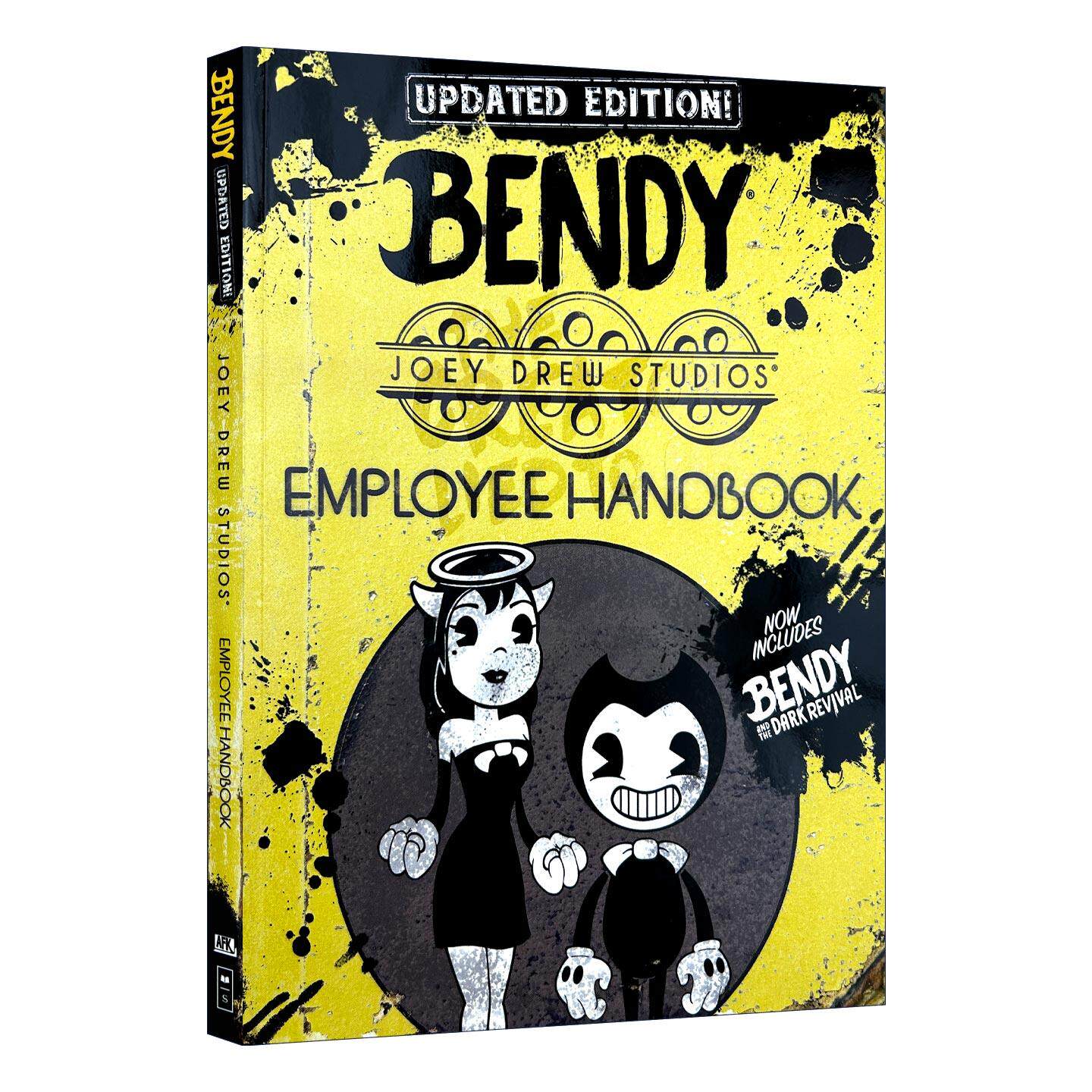 英文原版 Joey Drew Studios Updated Employee Handbook 班迪与墨水机 乔伊德鲁工作室员工手册 更新版 英文版 进口英语原版书籍