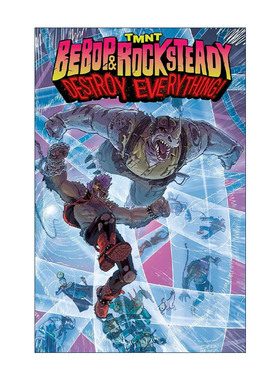 英文原版 Teenage Mutant Ninja Turtles Bebop & Rocksteady Destroy Everything 忍者神龟 贝波普和洛克斯泰迪摧毁一切