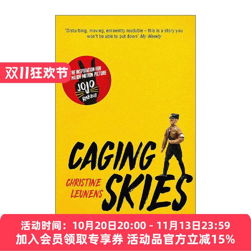 英文原版 Caging Skies 囚禁的天空 少年乔乔的异想世界 Jojo rabbit 影视小说 英文版 进口英语原版书籍