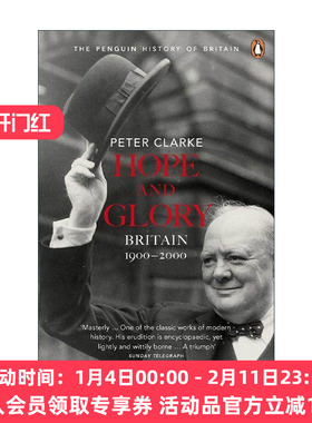 英文原版 Hope and Glory 企鹅英国史系列 不列颠1900-2000 希望与荣耀 英文版 进口英语原版书籍