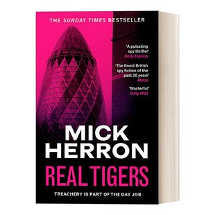 Tigers 进口英语书籍 斯劳部门系列 Herron米克·埃隆 小说 Real Slough 老虎 真正 英文原版 网剧流人原著间谍小说 House Mick