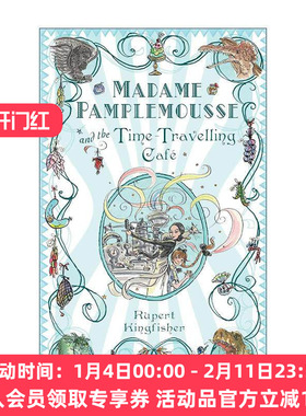 英文原版 Madame Pamplemousse and the Time-Travelling Café 玛德琳和柚子夫人2 时空咖啡 英文版 进口英语原版书籍