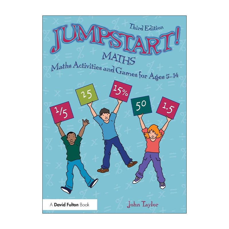 英文原版 Jumpstart Maths 提升数学 5-14岁儿童活动与游戏 第3版 英文版 进口英语原版书籍