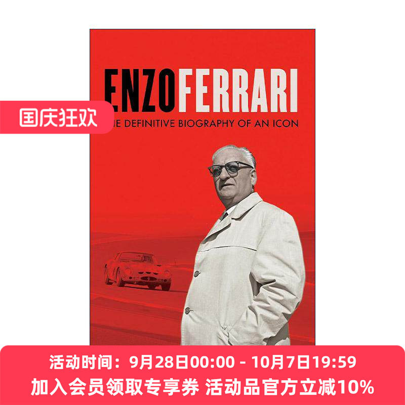 英文原版 Enzo Ferrari 恩佐·法拉利传记 法拉利汽车创始人 英文版 进口英语原版书籍