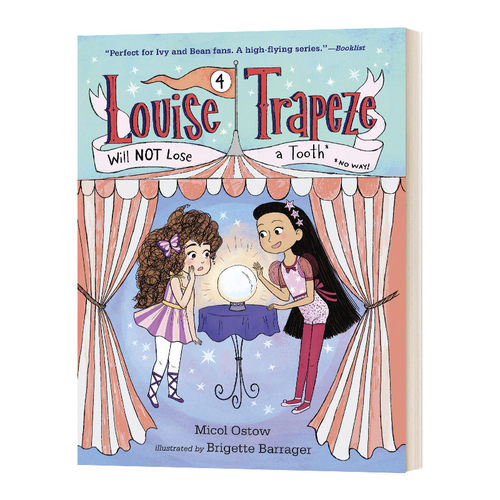 英文原版 Louise Trapeze Will NOT Lose a Tooth 路易丝章节故事书1 英文版 进口英语原版书籍