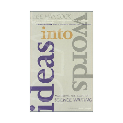 英文原版 Ideas into Words 思想转化为文字 掌握科学写作的技巧 语言学 Elise Hancock 英文版 进口英语原版书籍