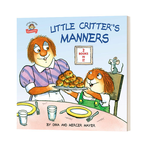 英文原版 Little Critter's Manners 小动物的礼仪 2个故事合辑 英文版 进口英语原版书籍