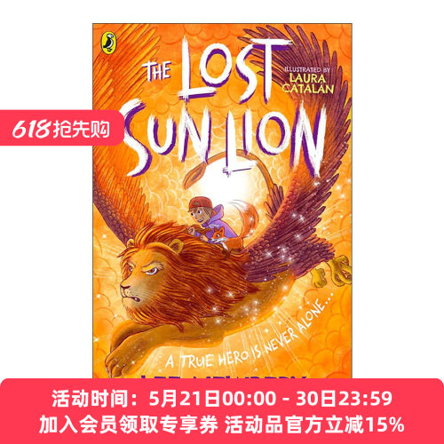 英文原版 The Lost Sunlion 迷失的太阳狮 儿童奇幻小说 Lee Newbery 英文版 进口英语原版书籍