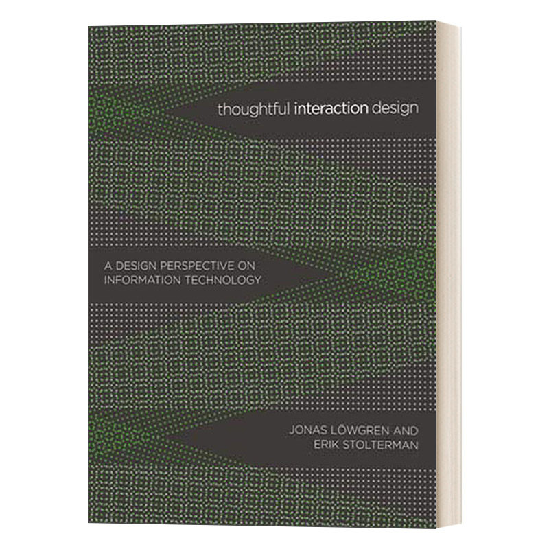 未来产品的设计 英文原版 Thoughtful Interaction Design Jonas Lowgren 交互设计 The MIT Press 英文版 进口英语原版书籍