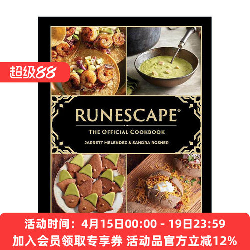 英文原版 RuneScape The Official Cookbook RuneScape官方精装食谱 英文版 进口英语原版书籍