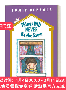 事情总会不一样的 英文原版 Things Will Never Be the Same 26 Fairmount Avenue 凯迪克奖得主Tomie Depa 英文版 进口英语书籍