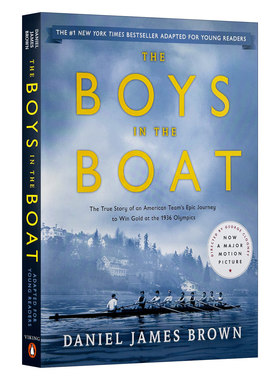 英文原版 The Boys in the Boat 激流男孩 青少版 大开本 Daniel James Brown 畅销青春成长 英文版 进口英语原版书籍