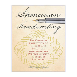 斯宾塞字体 英文原版 Spencerian Handwriting 理论和实践手册大全 英文版 进口英语原版书籍