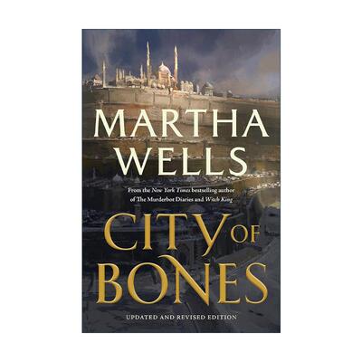 英文原版 City of Bones 骨之城 星云奖得主Martha Wells 英文版 进口英语原版书籍