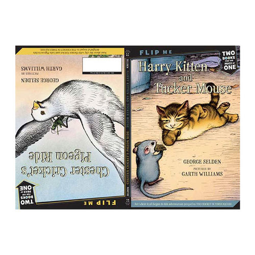 英文原版Harry Kitten and Tucker Mouse / Chester Cricket's Pigeon Ride  哈利小猫和塔克老鼠 蟋蟀的骑鸽之旅 二合一原版书籍