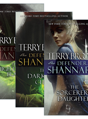英文原版 The Defenders of Shannara 沙娜拉的捍卫者系列3册 奇幻冒险小说 Terry Brooks 英文版 进口英语原版书籍