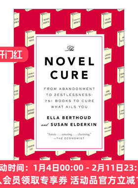 小说药丸 英文原版 The Novel Cure 人生疑难杂症文学指南 Ella Berthoud 英文版 进口英语原版书籍