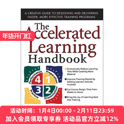 英文原版 The Accelerated Learning Handbook 培训学习手册 全球500强广为推崇的快速学习法 精装 英文版 进口英语原版书籍