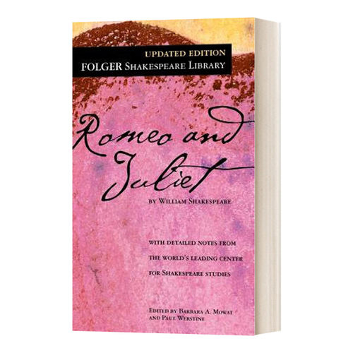 英文原版 Romeo and Juliet 罗密欧和茱丽叶 The Folger Shakespeare Library 福尔杰莎士比亚图书馆系列 英文版 进口英语原版书籍