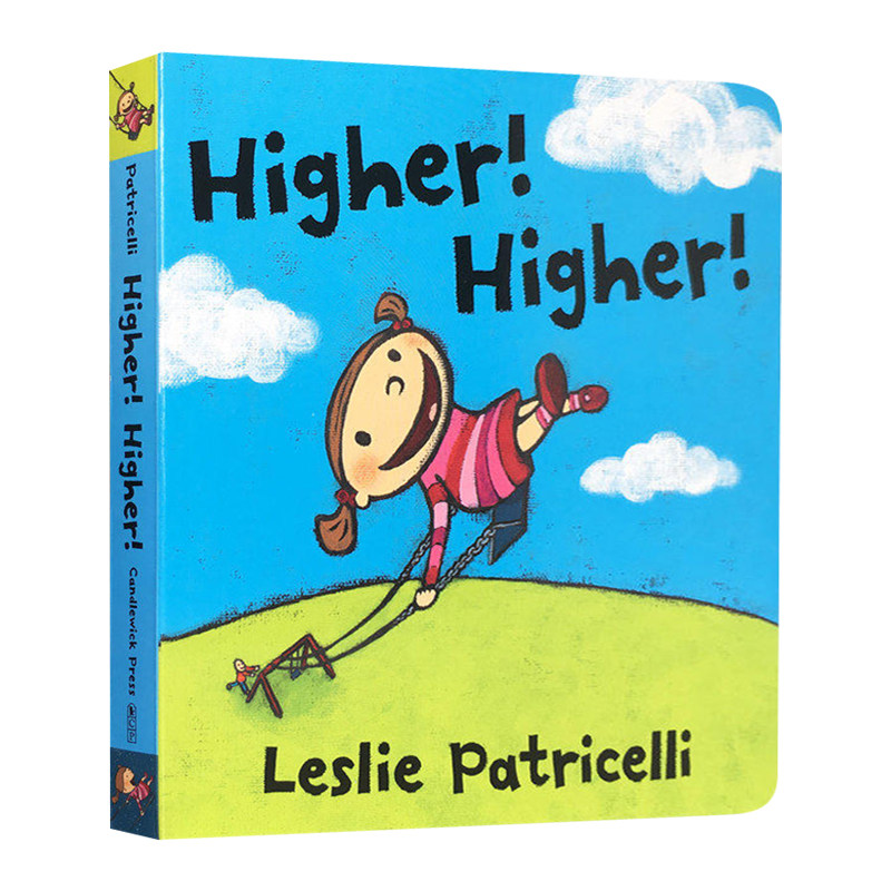 higher 一根毛脏小孩系列绘本 早教益智纸板书 leslie patricelli