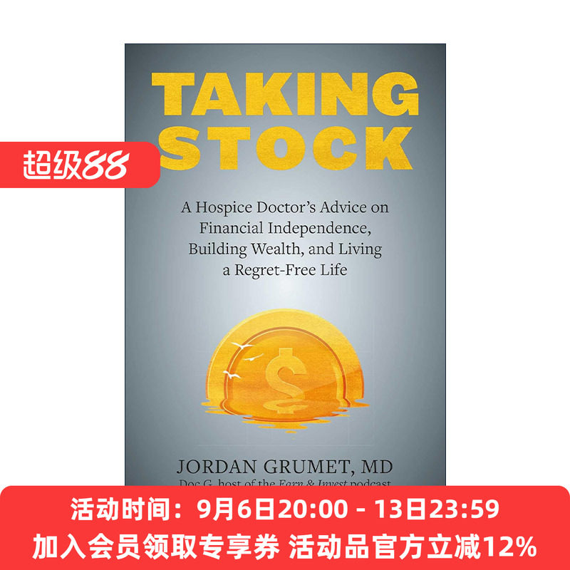 英文原版 Taking Stock 以终为始的人生智慧 见证过无数生死的医生关于金钱 工作和幸福生活的实用建议 英文版 进口英语原版书籍