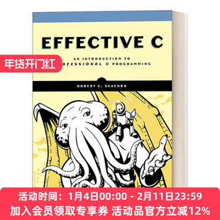 英文原版 Effective C 现代C语言程序设计 计算机 Robert C. Seacord 英文版 进口英语原版书籍