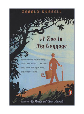 行李里的动物园  英文原版 A Zoo in My Luggage (The Memoirs 01) 动物园回忆录系列1 传记 追逐阳光之岛作者Gerald Durrell