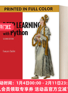 英文原版 Deep Learning with Python  Second Edition  Python深度学习 第2版 英文版 进口英语原版书籍