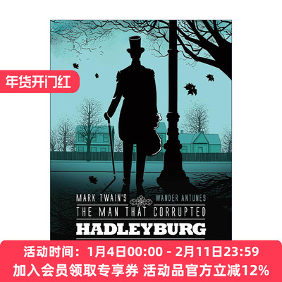英文原版 Mark Twain's the Man That Corrupted Hadleyburg 败坏了哈德莱堡名声的人 漫画版 英文版 进口英语原版书籍
