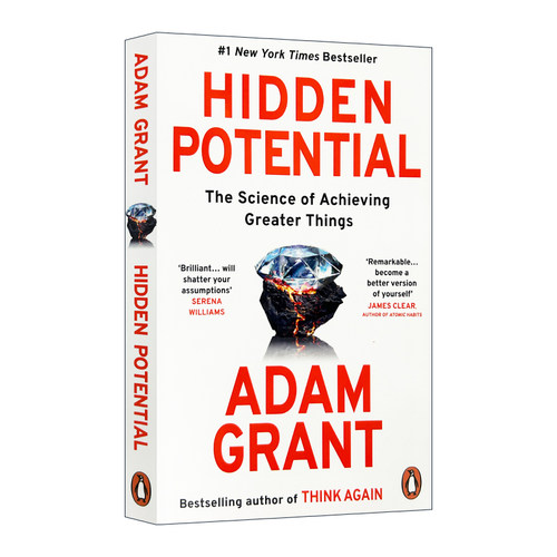 英文原版 Hidden Potential 隐藏的潜力 实现更大成就的科学 亚当·格兰特新作 英文版 进口英语原版书籍