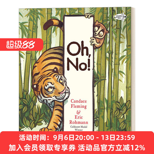 英文原版绘本 Oh No 哦 不 儿童绘本 Candace Fleming 3-7岁 英文版 进口英语原版书籍