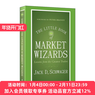 英文原版 The Little Book of Market Wizards 市场奇才 顶级交易员的经验 Jack Schwager 英文版 进口英语原版书籍