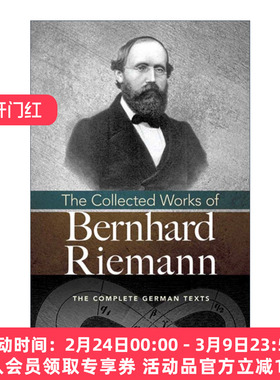 英文原版 The Collected Works of Bernhard Riemann Dover Books on Mathematics 波恩哈德·黎曼文集 英文版 进口英语原版书籍