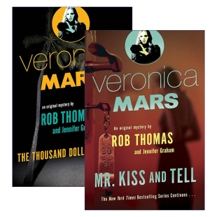 Rob 书籍 Veronica 进口英语原版 英文版 Thomas 推理小说 同名美剧原著 Mars 英文原版 美眉校探系列2册