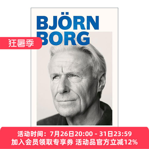 英文原版 Heartbeats 心跳 网球大满贯 比约•博格自传回忆录 Bjorn Borg 英文版 进口英语原版书籍