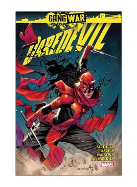 英文原版 Daredevil Gang War 超胆侠 帮派之战 漫威漫画 Erica Schultz 英文版 进口英语原版书籍