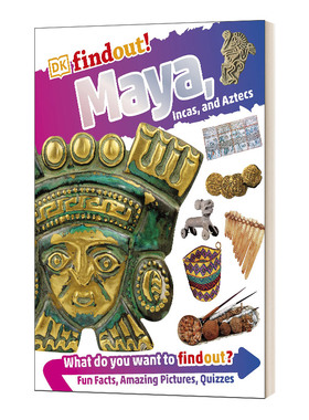 英文原版 DKfindout Maya Incas and Aztecs DK发现系列 玛雅人 印加人和阿兹特克人 英文版 进口英语原版书籍