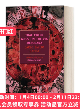 极度杂乱的美鲁拉纳大街 英文原版小说 That Awful Mess on the Via Merulana Carlo Emilio Gadda 英文版 进口英语原版书籍