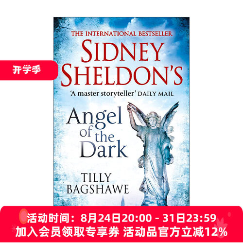 英文原版 Sidney Sheldon's Angel of the Dark 西德尼·谢尔顿 黑暗中的天使 英文版 进口英语原版书籍
