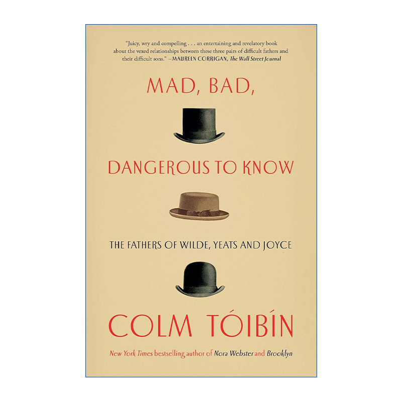 文学家的父亲  英文原版 Mad Bad Dangerous to Know 科尔姆托宾 英文版 进口英语原版书籍
