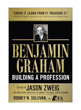 格雷厄姆精解证券分析 英文原版 Benjamin Graham Building a Profession 英文版 进口英语原版书籍