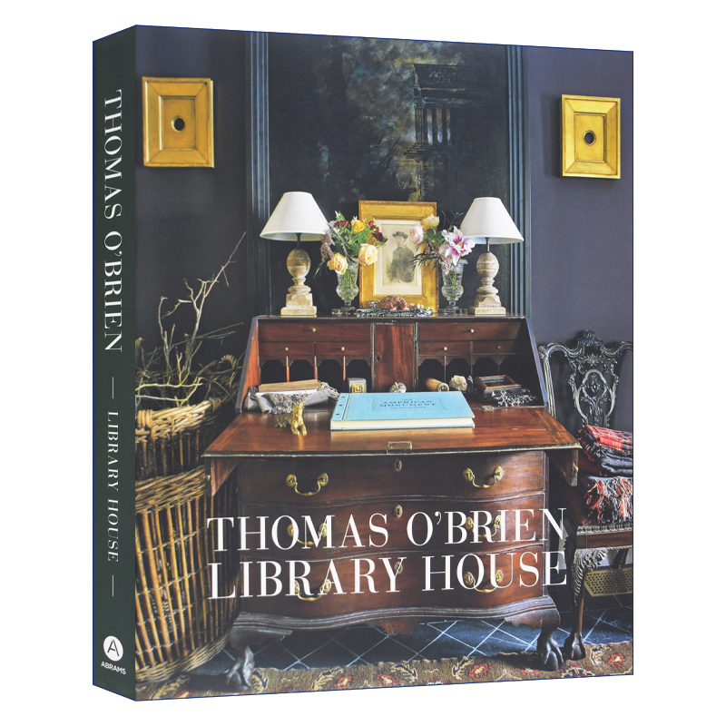 图书馆之家英文原版 Thomas O'Brien Library House托马斯奥布莱恩室内作品集精装英文版进口英语原版书籍