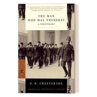英文原版 The Man Who Was Thursday 代号星期四 G. K. Chesterton切斯特顿 兰登书屋现代图书馆经典系列 英文版 进口英语原版书