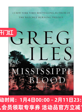英文原版 Mississippi Blood 密西西比之血 律师佩恩·凯奇系列 纽约时报畅销书作者Greg Iles 英文版 进口英语原版书籍