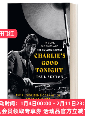 英文原版 Charlie'S Good Tonight 滚石乐队鼓手查理沃茨传记Charlie Watts 英文版 进口英语原版书籍