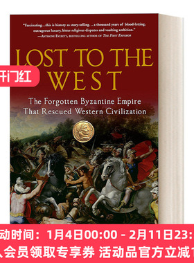 拜占庭帝国 英文原版 Lost to the West 拯救西方文明的东罗马千年史 豆瓣阅读 历史 Lars Brownworth 英文版 进口英语原版书籍