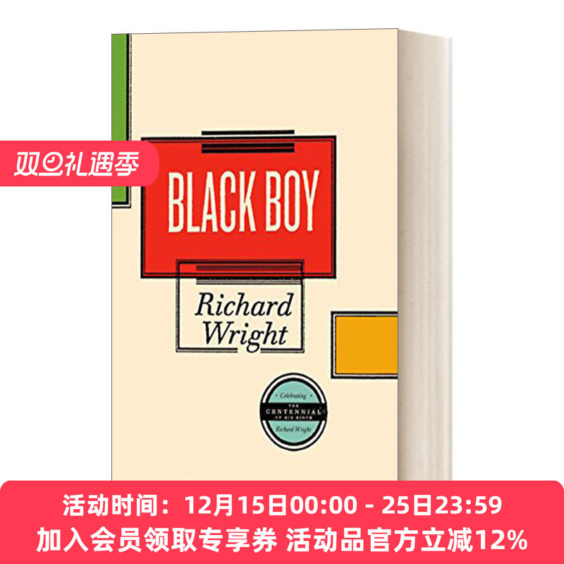 英文原版 Black Boy 黑孩子 Richard Wright 英文版 进口英语原版书籍