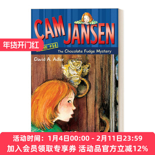 英文原版 Cam Jansen the Chocolate Fudge Mystery #14 简森侦探故事14 英文版 进口英语原版书籍